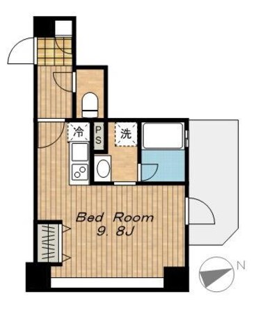 クリオ戸越銀座弐番館の物件間取画像